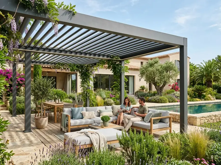 Bioklimatik Pergola İzmir uygulama 3