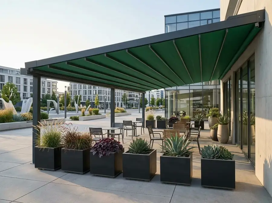 Otomatik Pergola İzmir uygulama 3