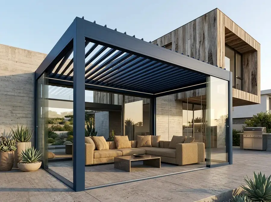 Rollingroof Pergola İzmir uygulama 1