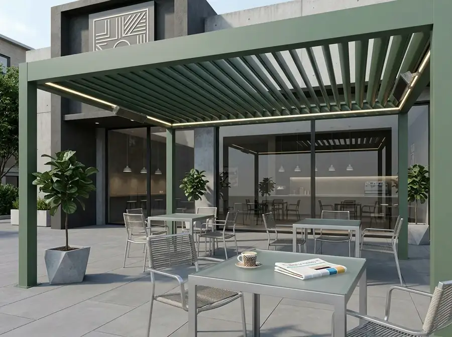 Rollingroof Pergola İzmir uygulama 2