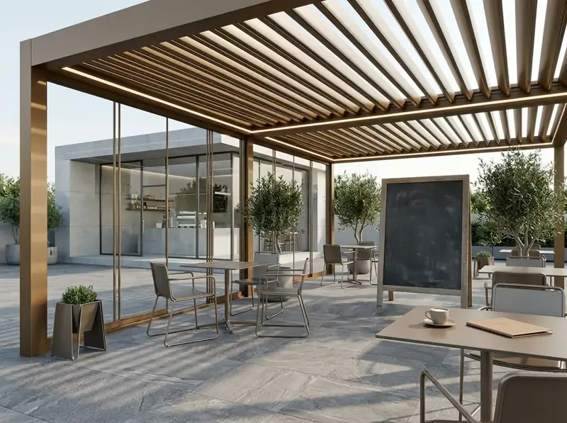 Rollingroof Pergola